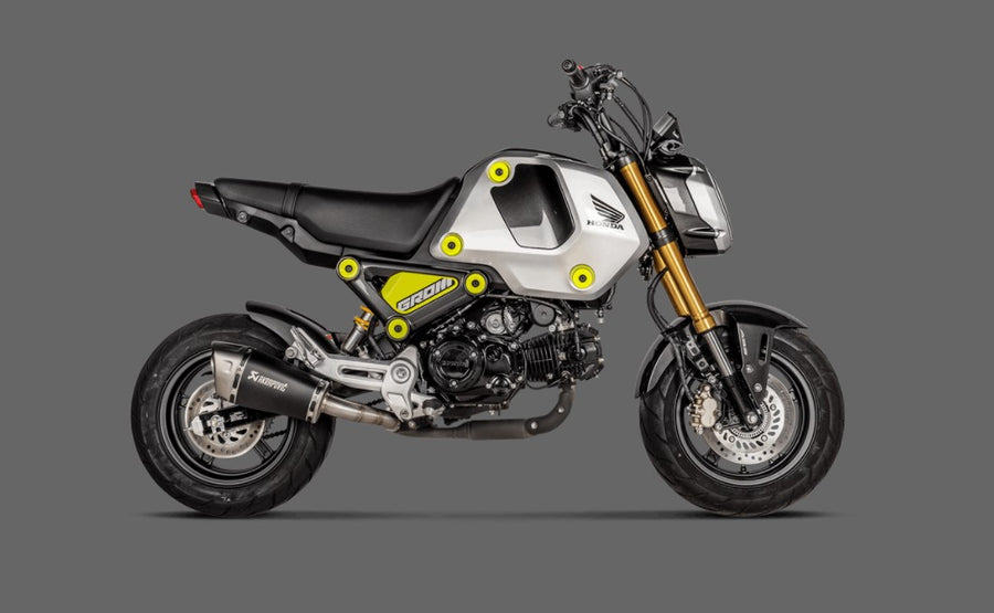 HONDA MSX 125 [2021-2025] - Sistema de escapamento deslizante (titânio)