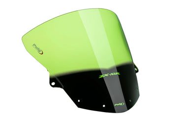 KAWASAKI ZX-10R [2008-2010] — standarta ekrāns | Zaļš | PUIG 4627V