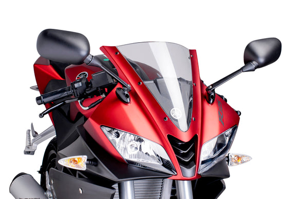 YAMAHA YZF-R 125 [2018] – racescherm – zwart