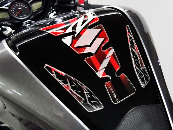 YAMAHA YZF 1000 R THUNDERACE [2002] – Protezione serbatoio Wings – argento