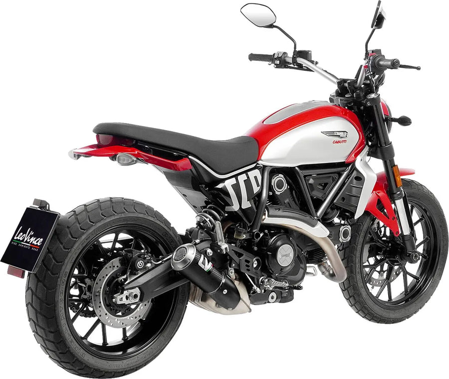 ducati scrambler 800 [LEOVINCE] – LV-10 rear silencer
