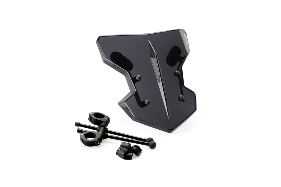 VOGE 500R [2025] – Flanker Visor Fairing Screen – Černá