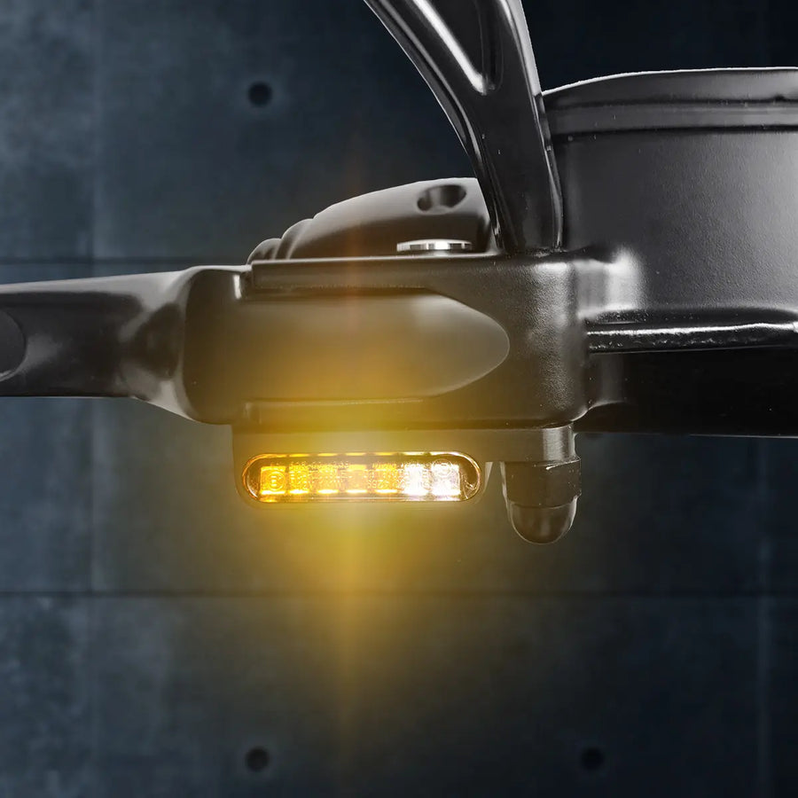 Harley Davidson Softail Street Bob FXBB [HEINZ BIKES] – Indicadores de guidão LED