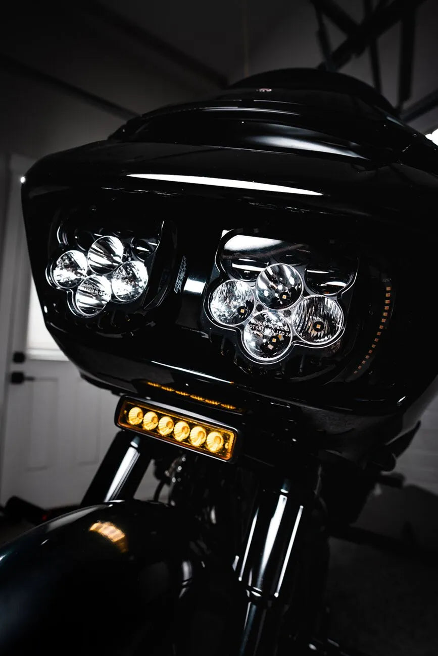 harley-davidson road glide st [CUSTOM DYNAMICS] – Genesis® 4 Dynamic LED Road Glide® ventiliacijos įdėklai