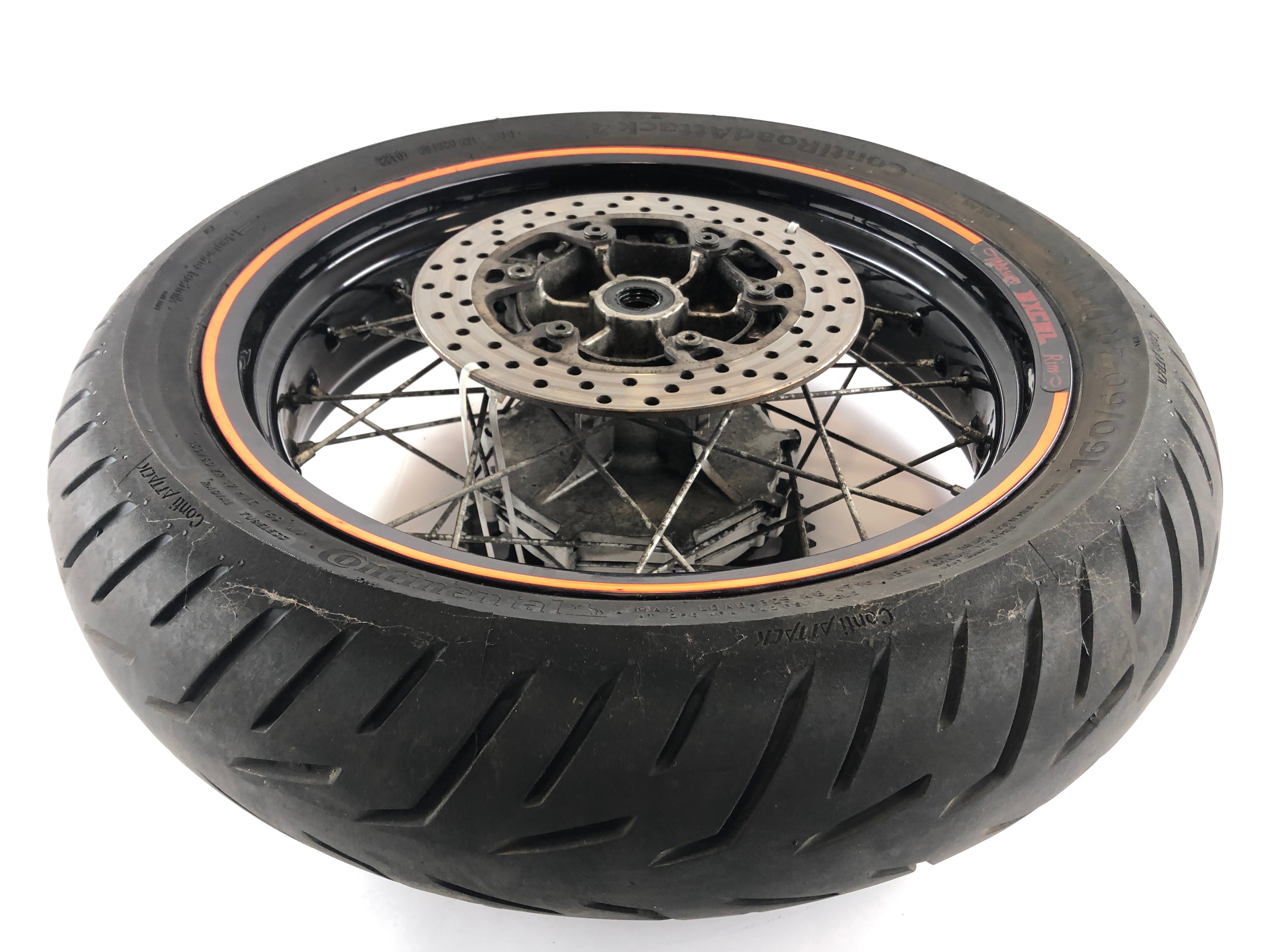 Yamaha XT 660 DM01 [2005] - RIM posteriore della girante rad con pneumatici 160 60 ZR17 Dot0422