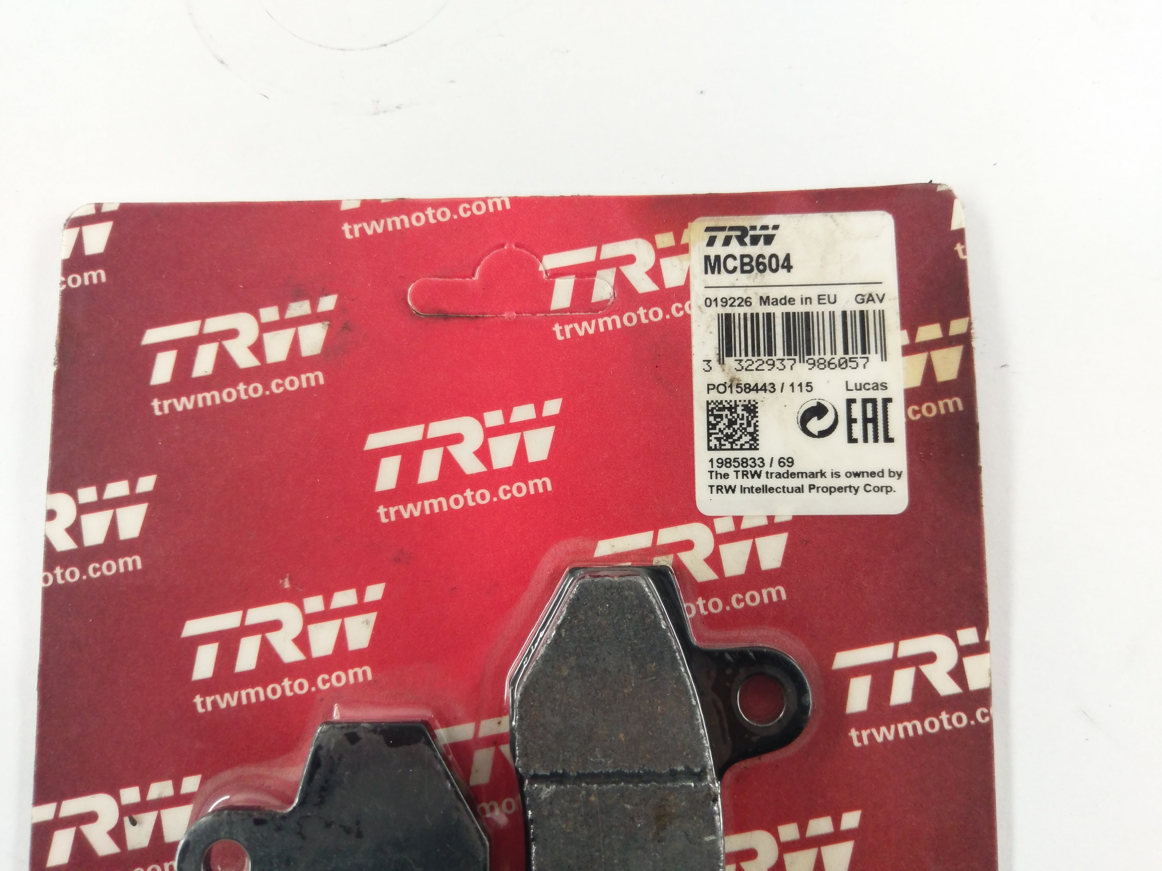 Triumph Sprint 955i RS T695 [2000] -Brake Pads New