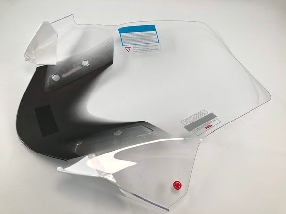 Čelní sklo MBK Tryptik 125 (14-17) a Yamaha Tricity 125 155 (14-24) transparentní, výška 690 mm, 630 mm