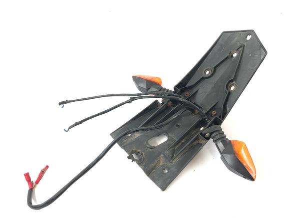 Beta RR 125 [2018] - registreringsskyltinnehavare med bakljus och indikatorer