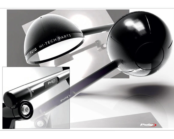 KTM 890 DUKE R [2025] – レトロバックミラー – 陽極酸化アルミニウム