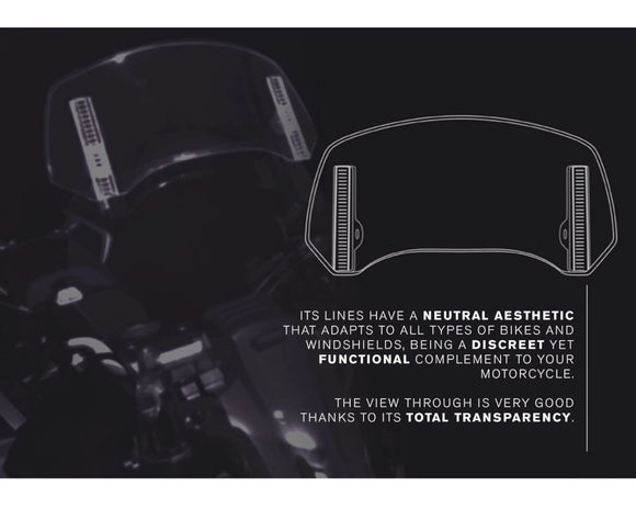 KTM 890 SMT [2025] – スポイラースクリーン 2.0 クリップオン – 透明