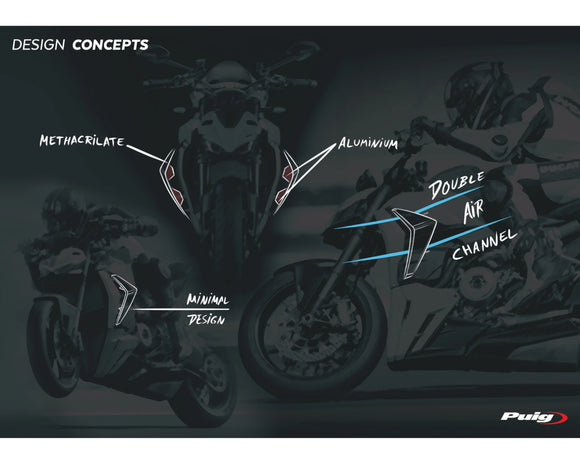 DUCATI STREETFIGHTER V2 [2024] – Carénage côté pare-brise nu