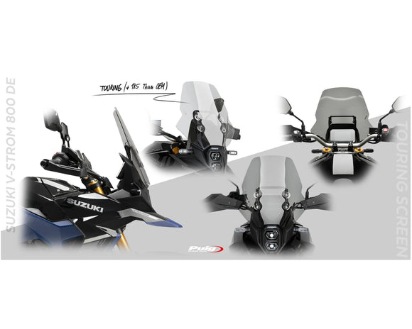 SUZUKI DL 800 V-STROM [2025] – Tourenscheibe – Transparent