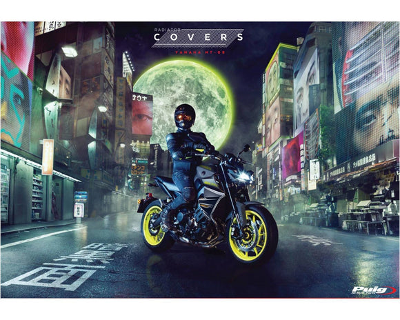 YAMAHA MT-09 SP [2020] – Tappo radiatore – Nero opaco