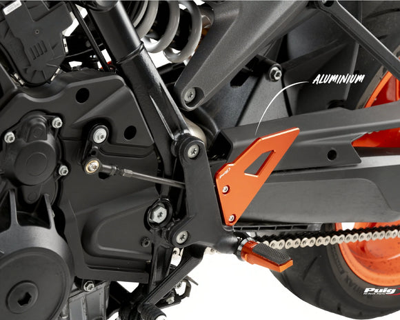 KTM 990 DUKE R [2025] – ヒールプレート – ブラック