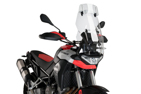 APRILIA TUAREG 660 RALLY [2025] – touring screen with spoiler screen – transparent