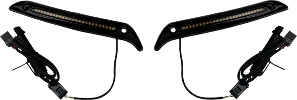 Harley-davidson LOW Rider [CUSTOM DYNAMICS] – Low Rider ST LED Windschutzleisten