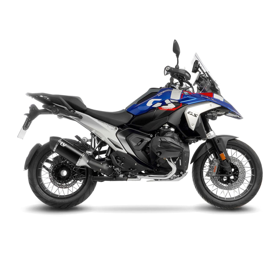 bmw r 1300 gs seikkailu [LEOVINCE] – LV-14 Black Edition takaäänenvaimennin