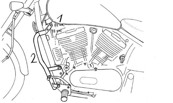 Kawasaki VN 800 [1995-2000] - Motorvernstang