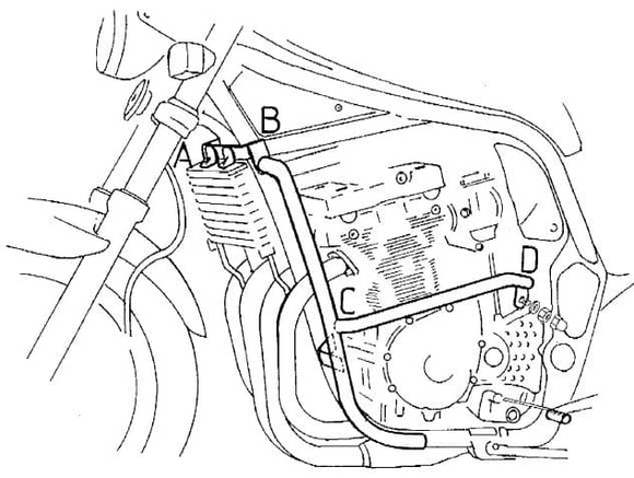 Suzuki GSF 600 S [1996-1999] - Motorbeschermingsbalk