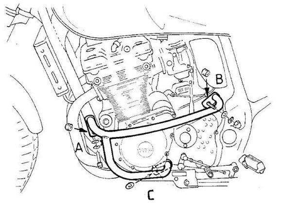Suzuki GSX 1200 [1999-2005] - Motorschutzbügel