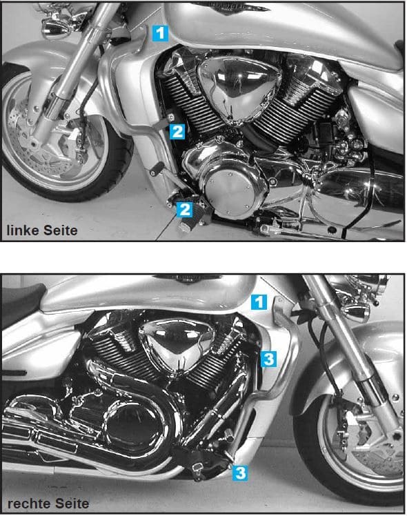Suzuki M 1800 [2006-2012] - motor protection bar