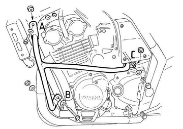 Yamaha FZS 600 [1998-2004] - Motorvernstang