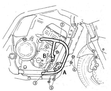 Yamaha FZS 1000 Fazer [2001-2005] - Motorvernstang