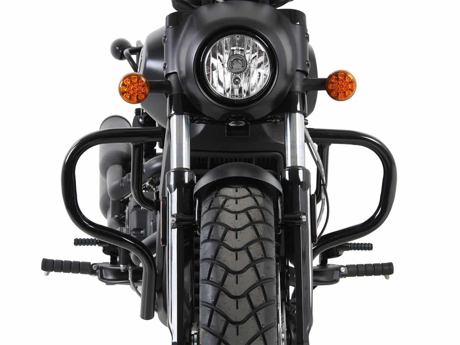 Indian Scout Bobber [2017-2024] - Pogled sprijeda štitnika motora