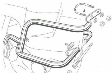 Suzuki Dr Big 800 [1991-1997] - Барная защита моторной защиты