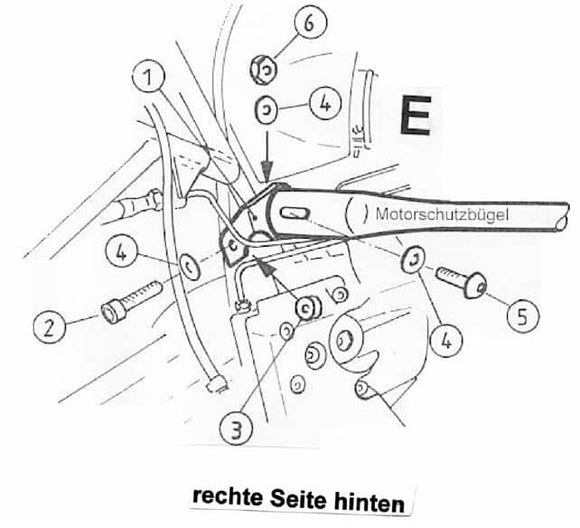 BMW R 850 GS [1994-2000]  - モーター保護バー