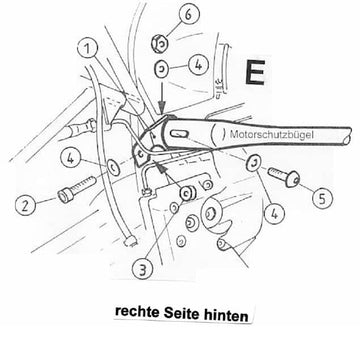 BMW R 850 GS [1994-2000] - Pasek ochrony silnika - 0