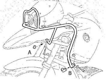 BMW R 1150 GS [2000-2004] - Bar pro ochranu nádrže