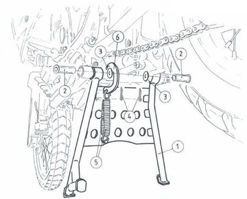 Honda XRV 750 Africa Twin [1993-2003] - Основной стенд