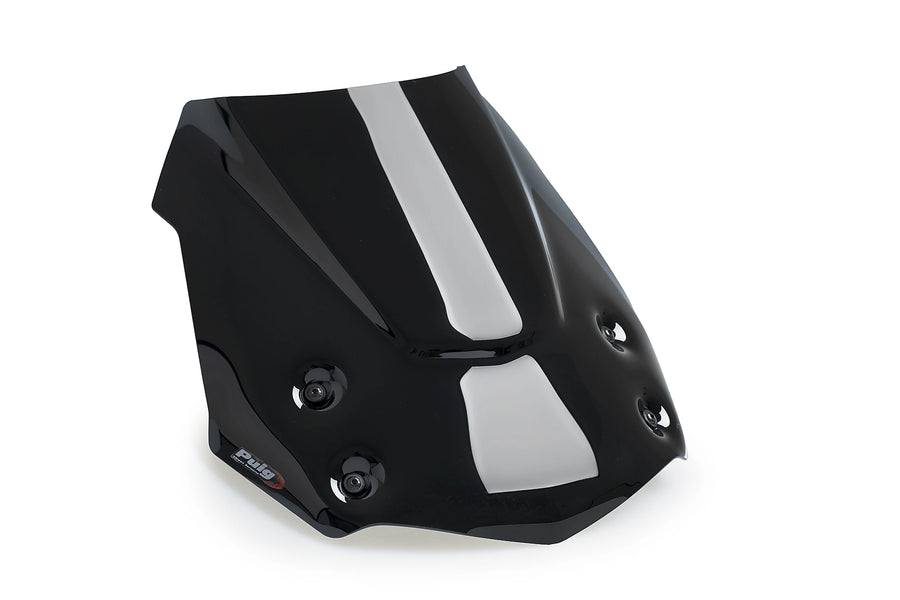 BMW F 900 R [2025] - New Generation Sport Windschild | Schwarz | PUIG 5051N