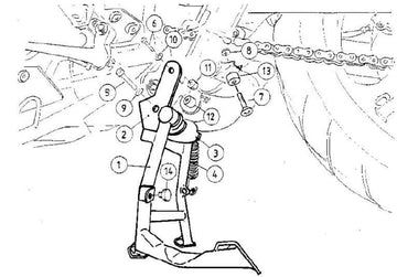 Suzuki DL 1000 V-STROM [2002-2007] -Main Stand