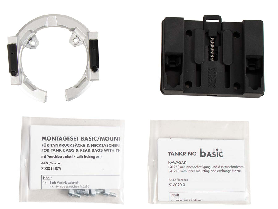 Kawasaki Ninja ZX-10R [2021-2025] - Tankring Basic inkl. Gegenstück Tankrucksack