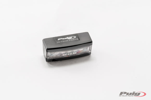 KTM RC 390 [2025] – LED nummerpladelys ALU – Sort