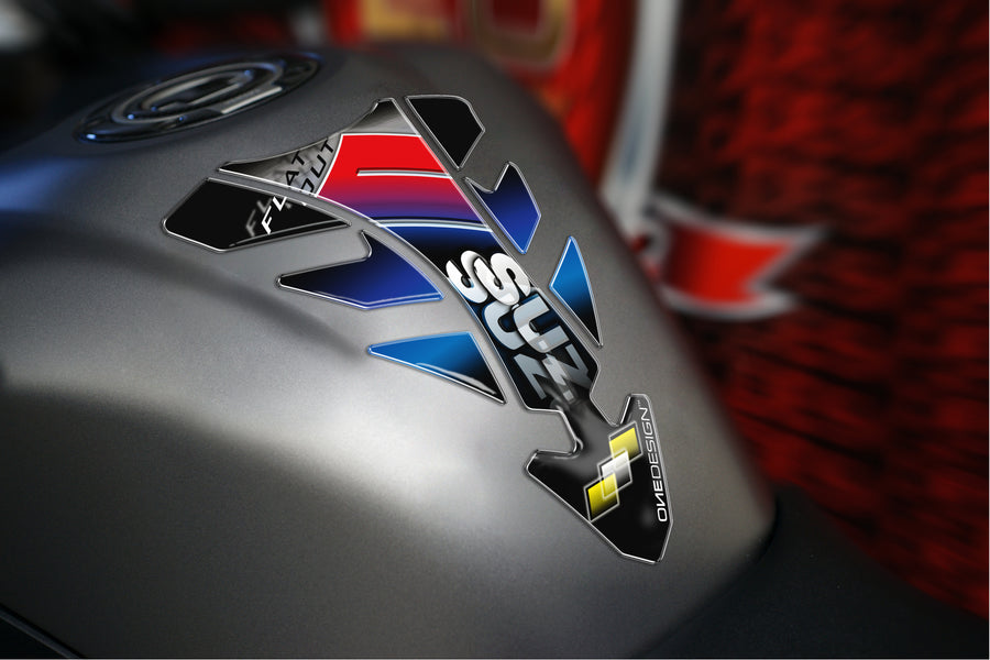 KTM RC 390 [2025] – Przyszły ochraniacz zbiornika – srebrny
