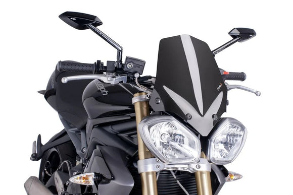 TRIUMPH STREET TRIPLE 675 RX [2016] – New Generation Sport – Schwarz