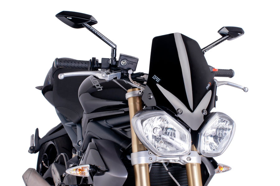 TRIUMPH STREET TRIPLE 675 RX [2016] – Nova Geração Sport – Preto