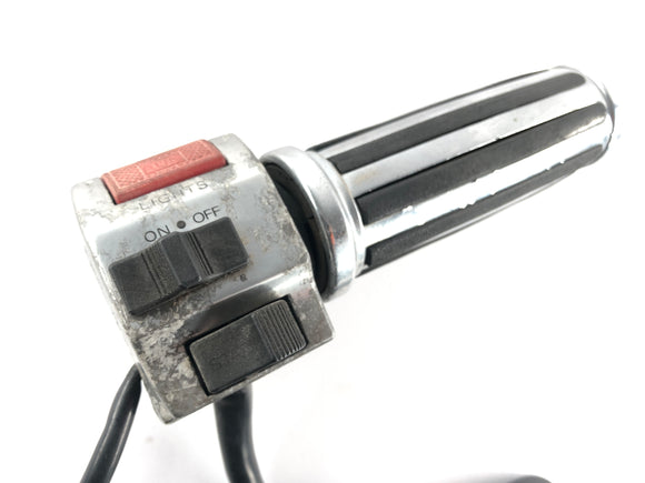 Suzuki LS 650 NP41B [1990] - Lenkerarmatur rechts Gasgriff Lenkerschalter