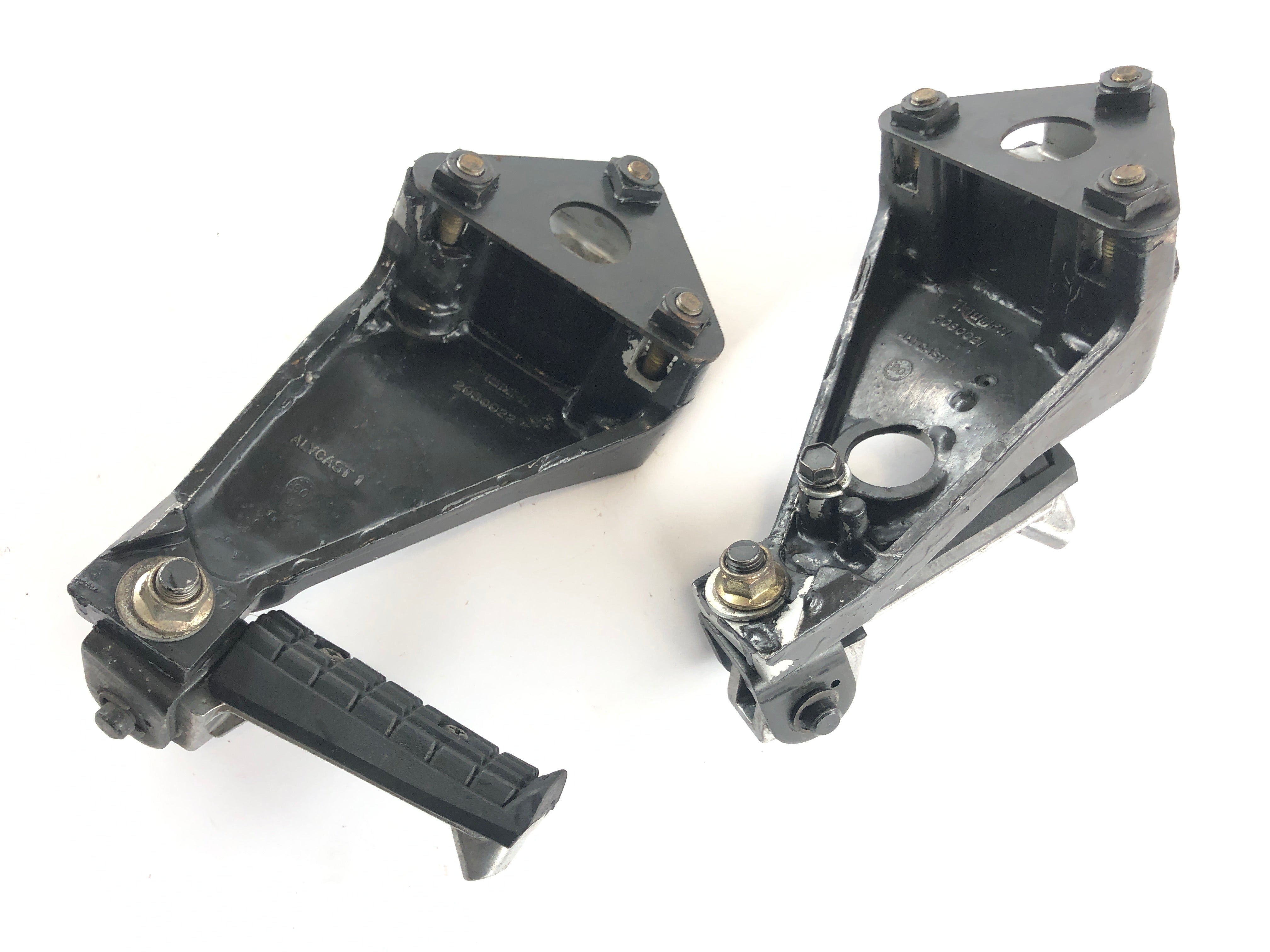 Triumph Daytona 1200 T300D [1995] - Footrests pillion footrests with holder set