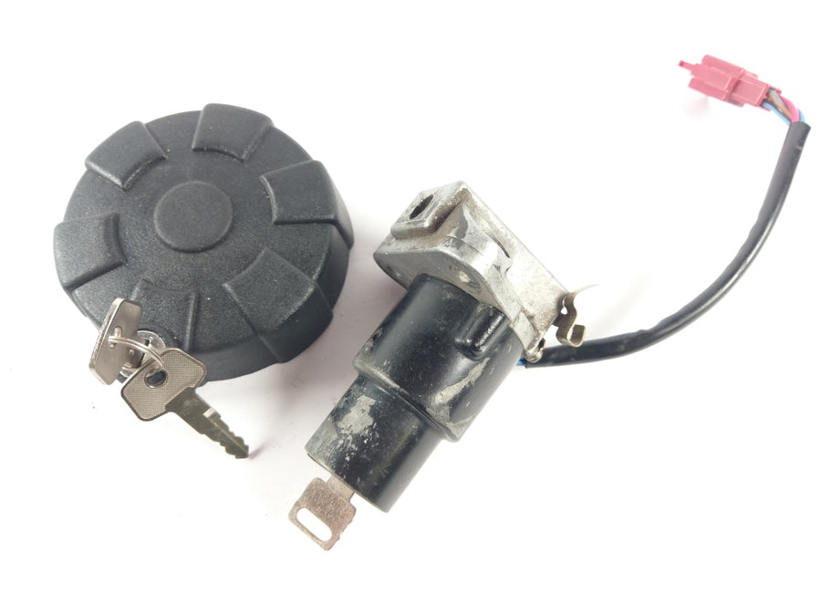 Yamahe DT 125 4BL [1997 ] - Kit serrure serrure de contact serrure de réservoir