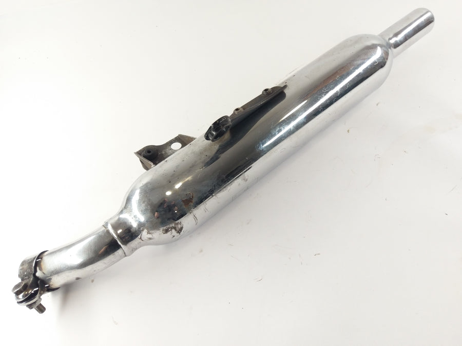 Triumph Bonneville 800 T100 [2004]  - 左边的排气消声器没有安倍