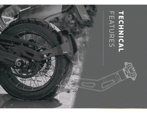 BMW F 750 GS [2024] – Yksikääntövarrellinen lokasuoja – Matt Black