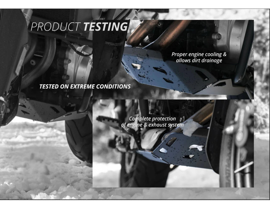 BMW F 900 GS [2025] — Защита двигателя — Серебристый