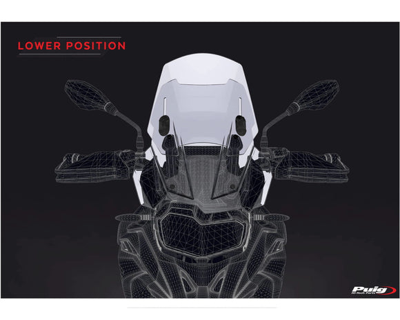 BMW F 750 GS [2024] — Регулируемое лобовое стекло — Тонировка