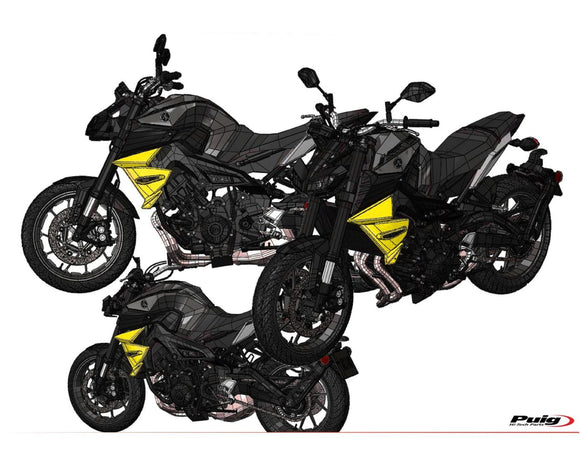 YAMAHA MT-09 SP [2020] – Tappo radiatore – Nero opaco