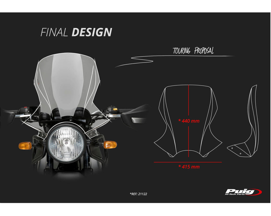 ROYAL ENFIELD HIMALAYAN 410 [2020] — Туристический экран — Тонированный