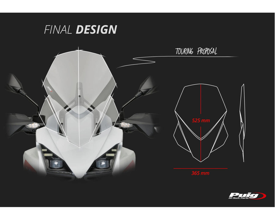 MOTO MORINI X-CAPE 700 [2024] – Touring Screen – Tinted